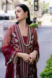 Saad Shaikh Fleurie Vol-02 Luxury Embroidered Net Unstitched 3Pc Suit - Arya