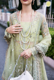 Saad Shaikh Fleurie Vol-02 Luxury Embroidered Organza Unstitched 3Pc Suit - Marisol