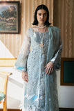 Saad Shaikh Fleurie Vol-02 Luxury Embroidered Organza Unstitched 3Pc Suit - Lyla