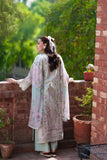 Neeshay Summer Lines Embroidered Lawn Unstitched 3Pc Suit - AVELINE