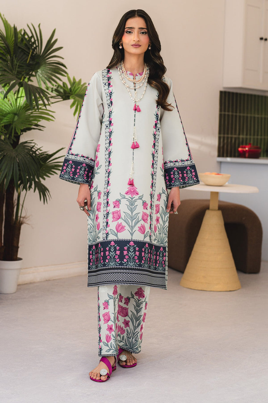 Alizeh Fashion Essentials Printed Lawn Unstitched 2Pc Suit AF-PL-6056