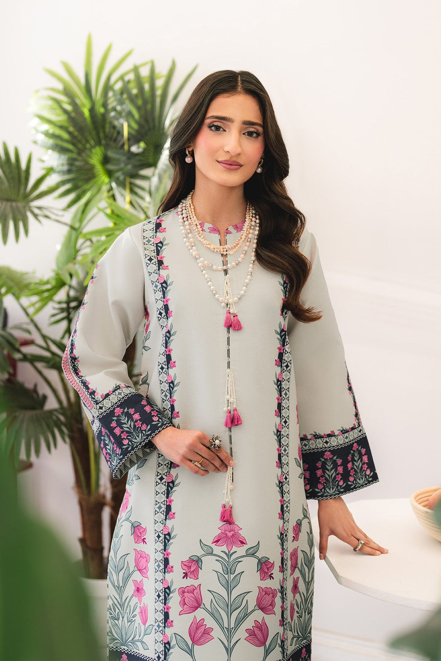 Alizeh Fashion Essentials Printed Lawn Unstitched 2Pc Suit AF-PL-6056