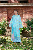 Neeshay Summer Lines Embroidered Lawn Unstitched 3Pc Suit - CELESTIA