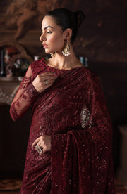 Rouge by Zarif Embroidered Net Unstitched 3Pc Suit ZRW-02 MABEL