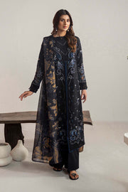 Neeshay Summer Edit Printed Lawn Ready to Wear 3Pc Suit - Onyx
