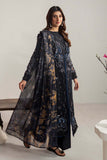 Neeshay Summer Edit Printed Lawn Ready to Wear 3Pc Suit - Onyx