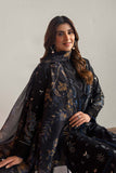Neeshay Summer Edit Printed Lawn Ready to Wear 3Pc Suit - Onyx