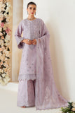 Alizeh Fashion Luxe Embroidered Raw Silk Unstitched 3Pc Suit AF-RS-02-Berry