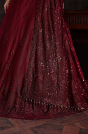 Rouge by Zarif Embroidered Net Unstitched 3Pc Suit ZRW-02 MABEL