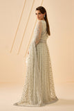 Zarif Riwayat Embroidered Luxury Net Unstitched 3Pc Suit - ATASH