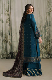 Zarif Embroidered Raw Silk Unstitched 3Pc Suit ZRF-RW-03 REENA