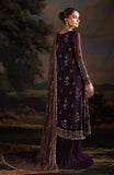 Rouge by Zarif Embroidered Chiffon Unstitched 3Pc Suit ZRW-08 HANNAH