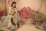 Hemstitch Afsana Vol-02 Embroidered Georgette Chiffon Stitched 3Pc Suit - FIORA