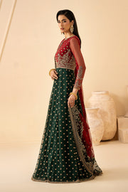Zarif Riwayat Embroidered Luxury Net Unstitched 3Pc Suit - ELIKA