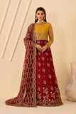 Zarif Riwayat Embroidered Luxury Net Unstitched 3Pc Suit - ASTRA