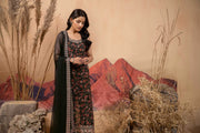 Hemstitch Afsana Vol-02 Embroidered Georgette Chiffon Stitched 3Pc Suit - ZAURA