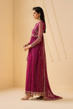 Zarif Riwayat Embroidered Luxury Net Unstitched 3Pc Suit - SADAA