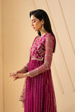 Zarif Riwayat Embroidered Luxury Net Unstitched 3Pc Suit - SADAA