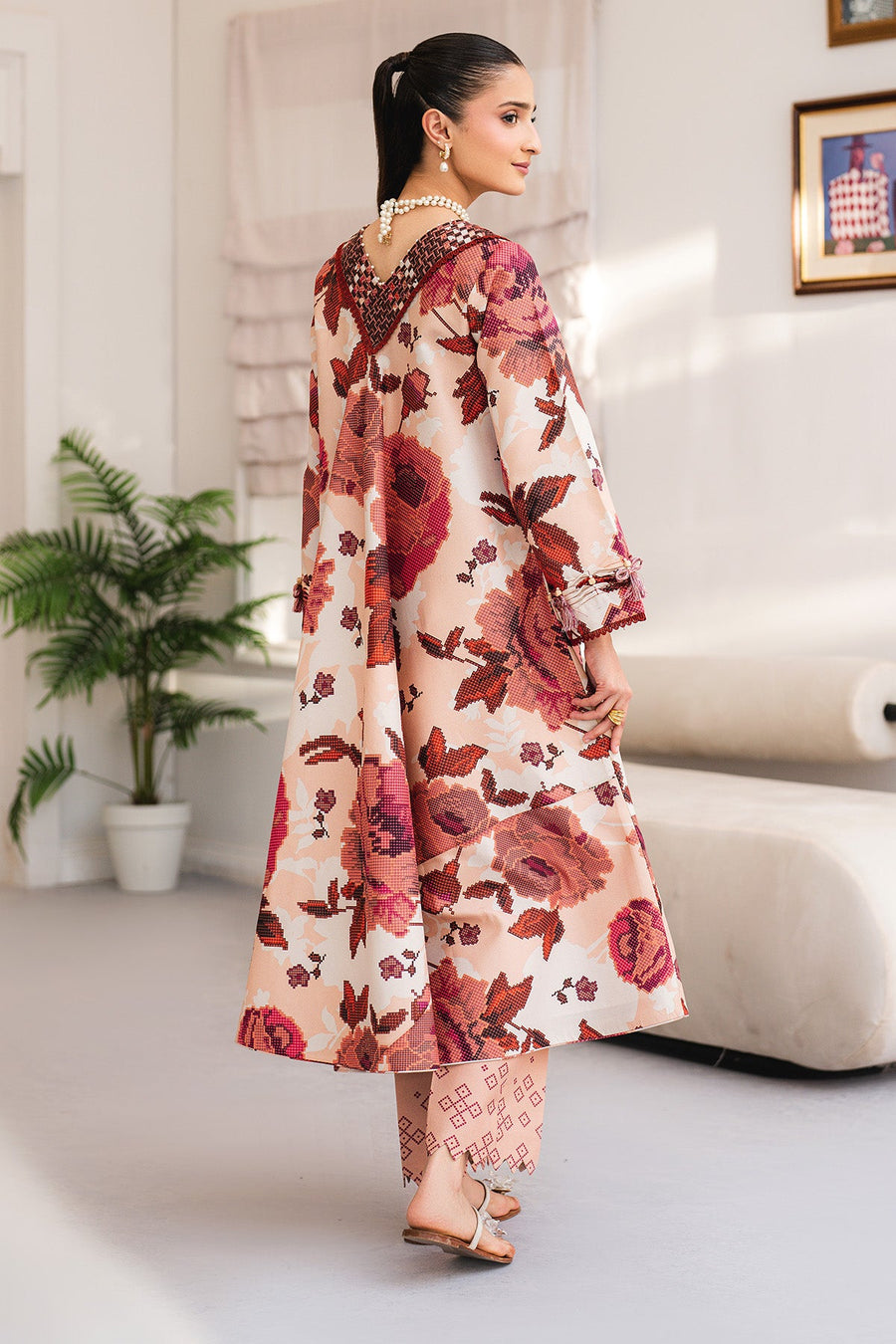 Alizeh Fashion Essentials Printed Lawn Unstitched 2Pc Suit AF-PL-6061