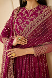 Zarif Riwayat Embroidered Luxury Net Unstitched 3Pc Suit - SADAA