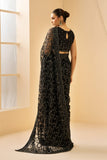 Zarif Riwayat Embroidered Luxury Net Unstitched 3Pc Suit - QATIM