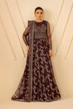 Zarif Riwayat Embroidered Luxury Net Unstitched 3Pc Suit - BAZM