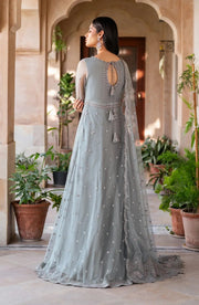 Zarif Sahiba Sequins Embroidered Net Unstitched 3Pc Suit UNST-SBA-04 YASMIN