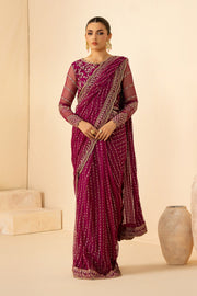 Zarif Riwayat Embroidered Luxury Net Unstitched 3Pc Suit - SADAA