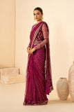 Zarif Riwayat Embroidered Luxury Net Unstitched 3Pc Suit - SADAA