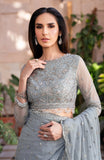 Zarif Sahiba Sequins Embroidered Net Unstitched 3Pc Suit UNST-SBA-04 YASMIN