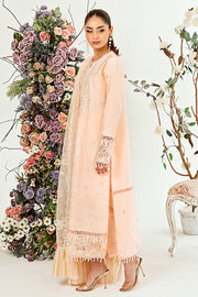 Neeshay Zoella Embroidered Luxury Lawn Unstitched 3Pc Suit - Zephyr