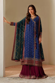 Alizeh Fashion Fleur Embroidered Chiffon Unstitched 3Pc Suit AF-CH-2198-Rahsa