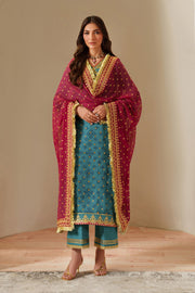 Alizeh Fashion Fleur Embroidered Chiffon Unstitched 3Pc Suit AF-CH-2192-Elaira