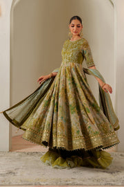 Alizeh Fashion Fleur Embroidered Silk Unstitched 3Pc Suit AF-CH-2195-Renee