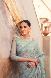 Zarif Sahiba Sequins Embroidered Net Unstitched 3Pc Suit UNST-SBA-06 INEESA