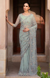 Zarif Sahiba Sequins Embroidered Net Unstitched 3Pc Suit UNST-SBA-06 INEESA