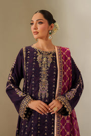 Alizeh Fashion Fleur Embroidered Chiffon Unstitched 3Pc Suit AF-CH-2196-Reya