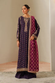 Alizeh Fashion Fleur Embroidered Chiffon Unstitched 3Pc Suit AF-CH-2196-Reya