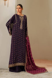 Alizeh Fashion Fleur Embroidered Chiffon Unstitched 3Pc Suit AF-CH-2196-Reya