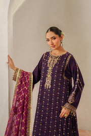 Alizeh Fashion Fleur Embroidered Chiffon Unstitched 3Pc Suit AF-CH-2196-Reya