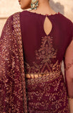 Zarif Sahiba Sequins Embroidered Net Unstitched 3Pc Suit UNST-SBA-01 ELIF