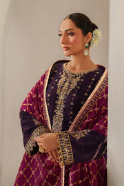 Alizeh Fashion Fleur Embroidered Chiffon Unstitched 3Pc Suit AF-CH-2196-Reya
