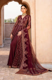 Zarif Sahiba Sequins Embroidered Net Unstitched 3Pc Suit UNST-SBA-01 ELIF