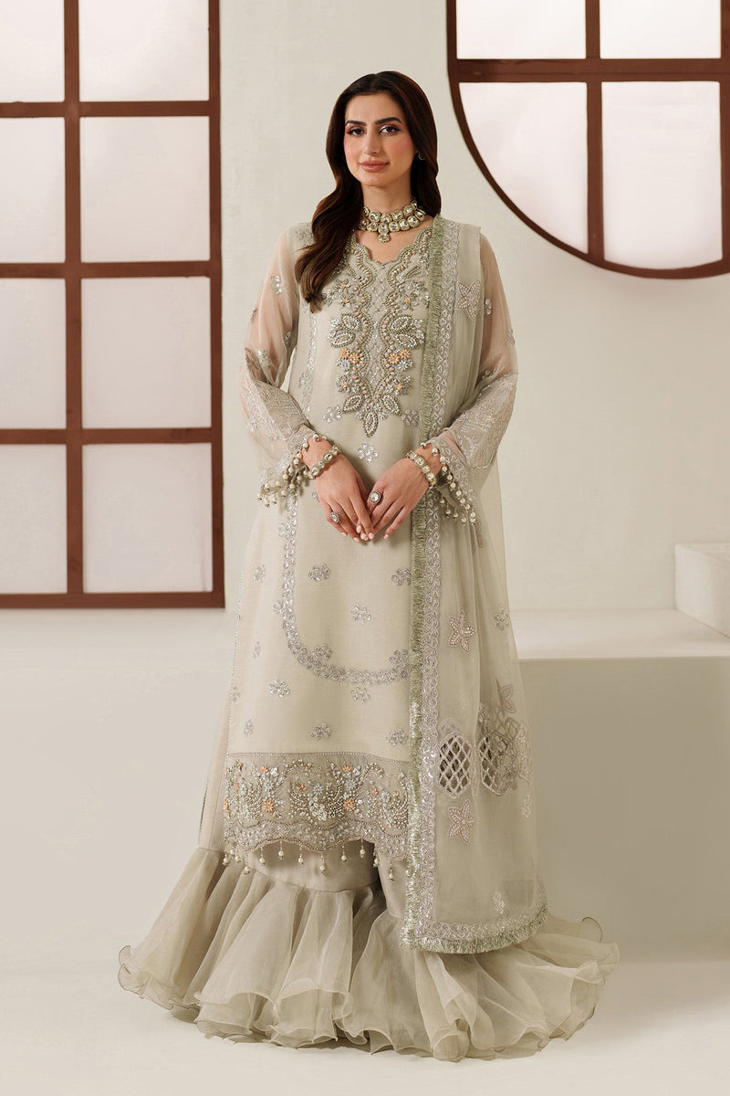 Alizeh Reena Embroidered Chiffon Unstitched 3Pc Suit AF-HM-4048-Nashmia