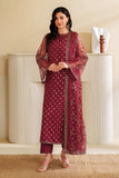 Zarif Roohi Sequins Embroidered Net Unstitched 3Pc Suit ZRF-RFE-03 Afrah