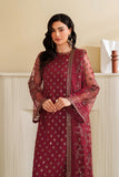 Zarif Roohi Sequins Embroidered Net Unstitched 3Pc Suit ZRF-RFE-03 Afrah