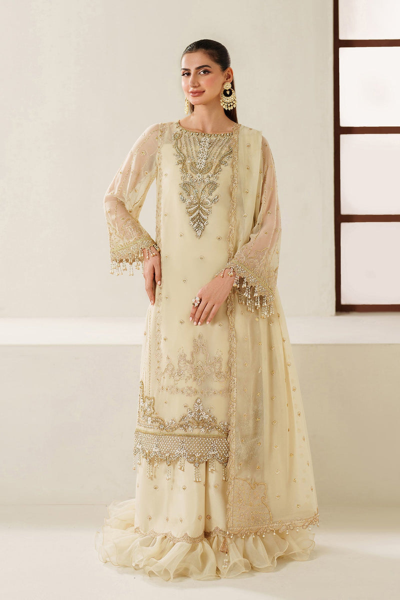 Alizeh Reena Embroidered Chiffon Unstitched 3Pc Suit AF-HM-4052-Parnoor