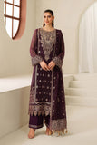 Alizeh Reena Embroidered Chiffon Unstitched 3Pc Suit AF-HM-4053-Tehwar