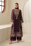 Alizeh Reena Embroidered Chiffon Unstitched 3Pc Suit AF-HM-4053-Tehwar