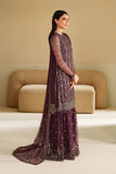 Zarif Roohi Sequins Embroidered Net Unstitched 3Pc Suit ZRF-RFE-01 Saneh